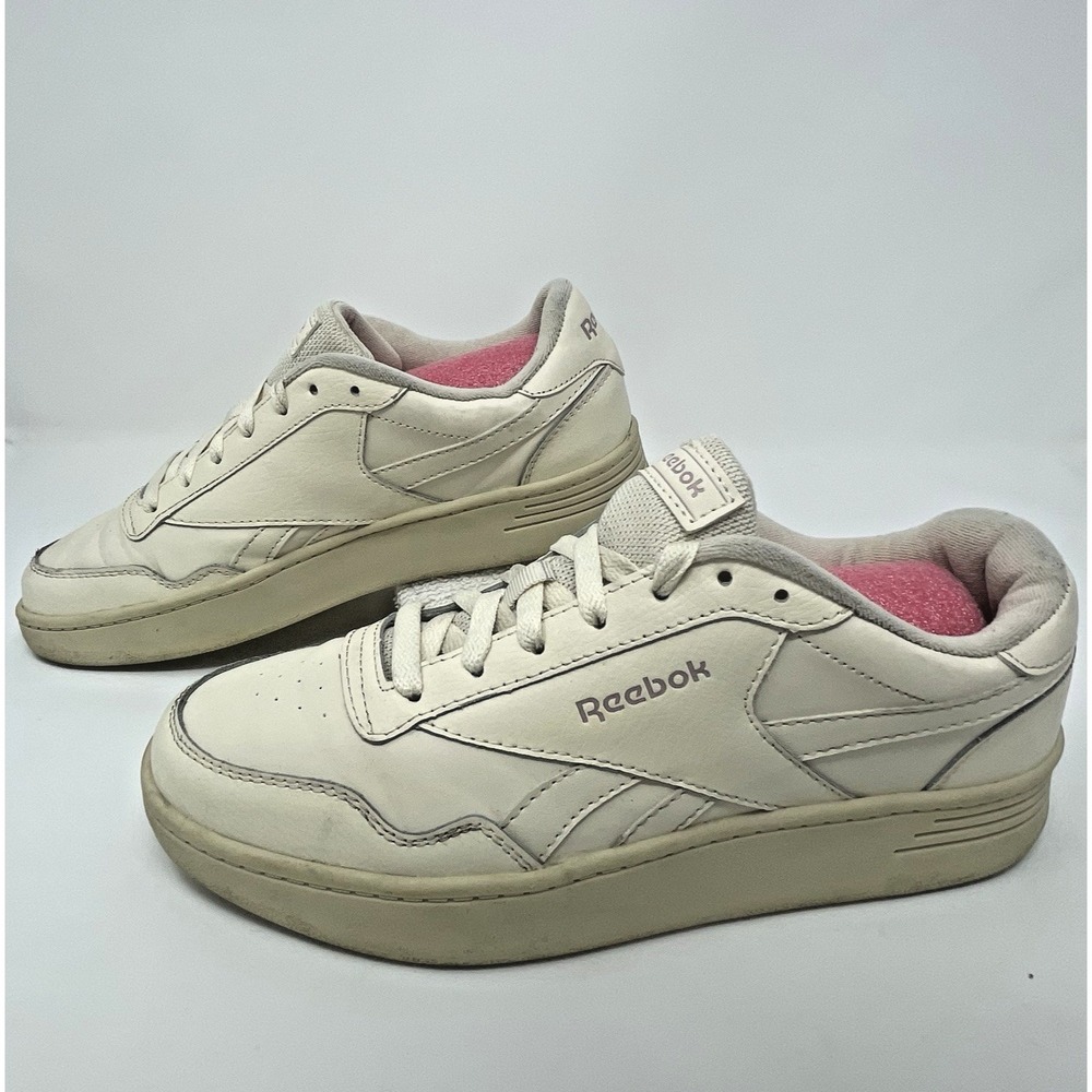 Reebok Royal Techque Womens Tennis Shoes Sneakers US 9 UK 6.5 Off White Athletic